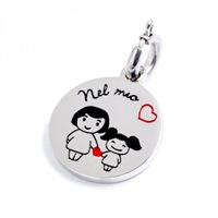 Charm Marlù Nel Mio Cuore in Acier 15CH041 - 15CH041
